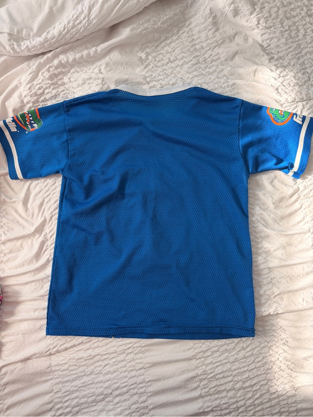 Kids Blue UF Gators Short-Sleeve Jersey Top - Picture 3 of 3